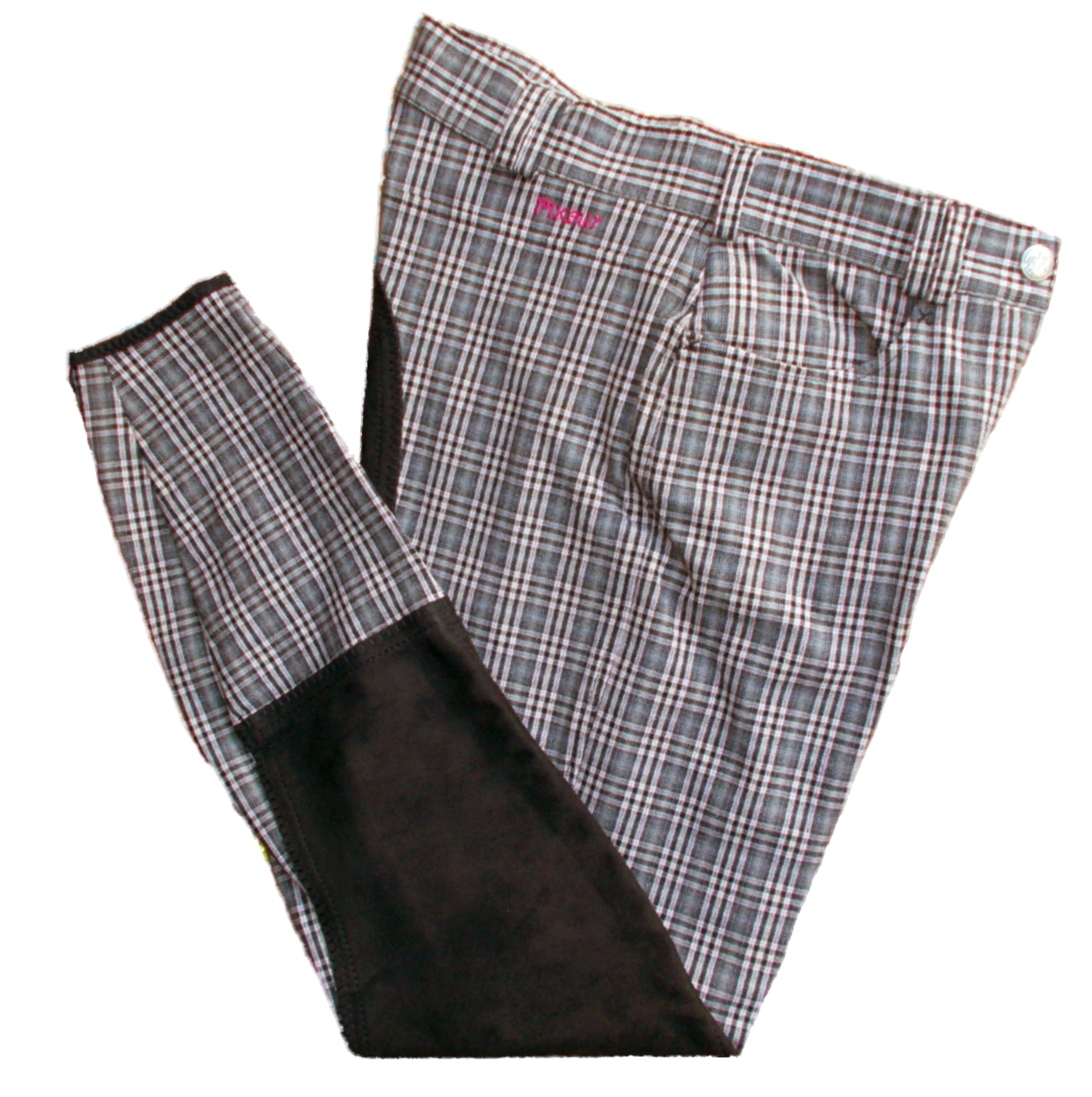 Pikeur Reithose Meredith I, Karo grau-schwarz-pink (8864)